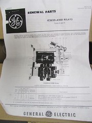 GENERAL ELECTRIC GE IC2820 A100WB53F Relay 1000V 10A VA204 A100W IC2820A100WB53F