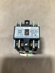 Square D Class 8501 Type X Relay Series A / Form 9545/ Type X0 60
