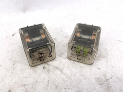 Lot of 2 Potter & Brumfield KUP-11A15-120 Relay 120V 50/60HZ 1/4HP 10A 240VAC
