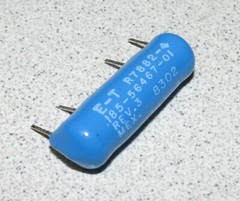 Elec-Trol R7882-4 SPST-NO 28VDC Blue Boy SIP Through Hole Reed Relay, New QTY=5