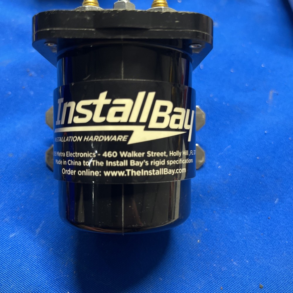 Install Bay IB500 500 Amp High Current Battery Isolator for 12V (298-OD1)