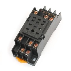 1 x Relay 11-Pin 35mm DIN Rail Power Socket Base PYF11A for HH53P