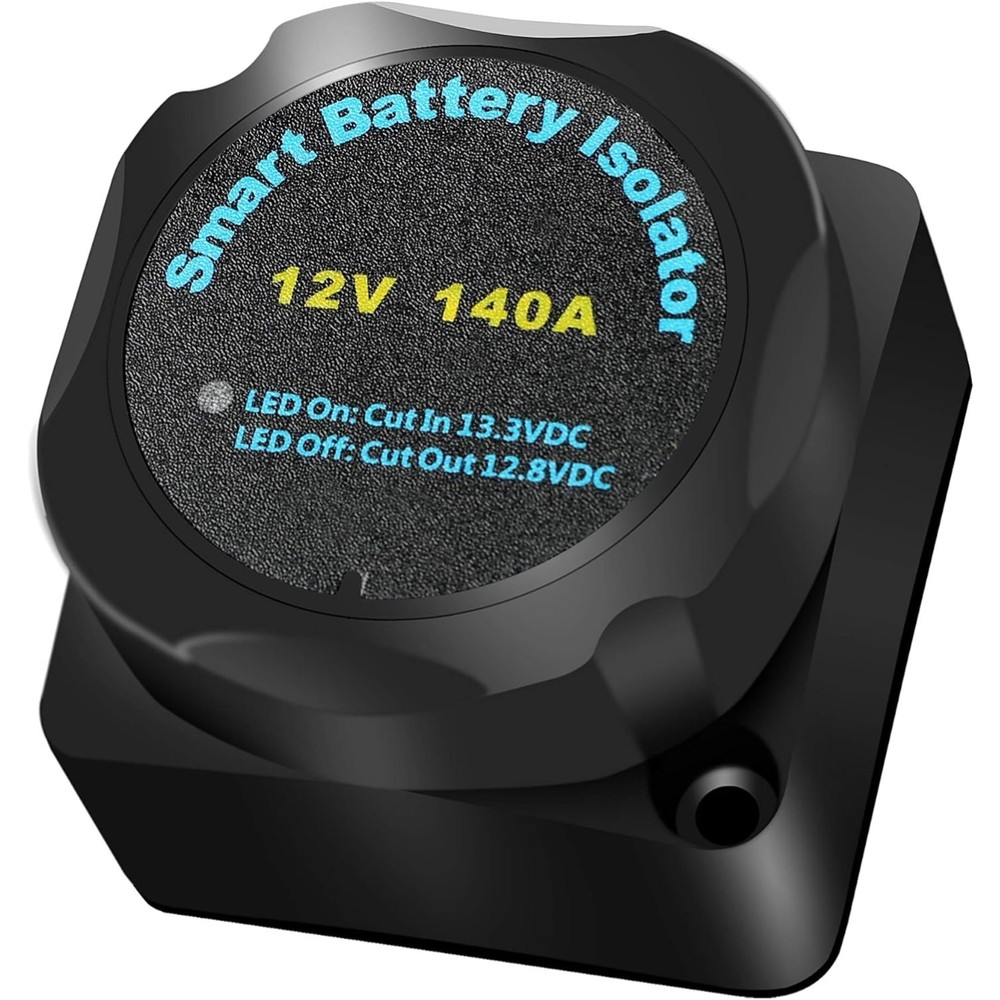 Automatic Voltage Sensitive Relay 140A for Dual Battery Systems – All-in-One Kit