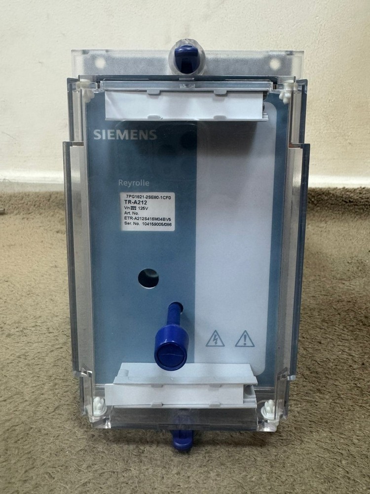 Siemens / Tripping Relay TR-A212 / 7PG1821-2SE80-1CF0 / ETR-A212S416M04BV5