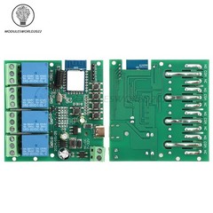 4 Channel Relay Switch Module Tuya Smart WIFI Remote Control Relay 2.4GHz 433MHz