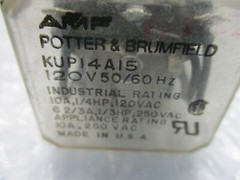 POTTER & BRUMFIELD KUPI4A15 RELAY 120V LOT OF 5 NSNP