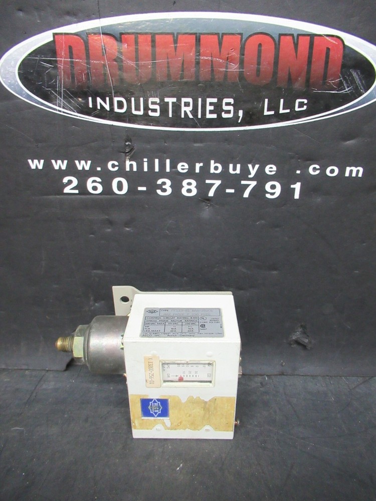 TRANE / ALCO PRESSURE CONTROL GAUGE X13200-256-01 / FF113-S1-BAA-25601