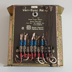 Basler Electric PRS-250 Veri-Sync Relay Phase Angle Adjust Controller