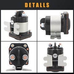 48V 4 Terminal Golf Cart Heavy Duty Solenoid Relay Assy Replacement for G22/G29