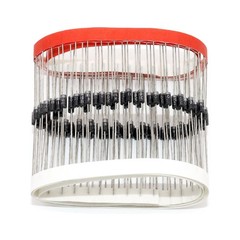 100 Pcs DSSRQI 1N4001 Rectifier Diode, 50V 1A DO41 Electronic Silicon Doorbel…