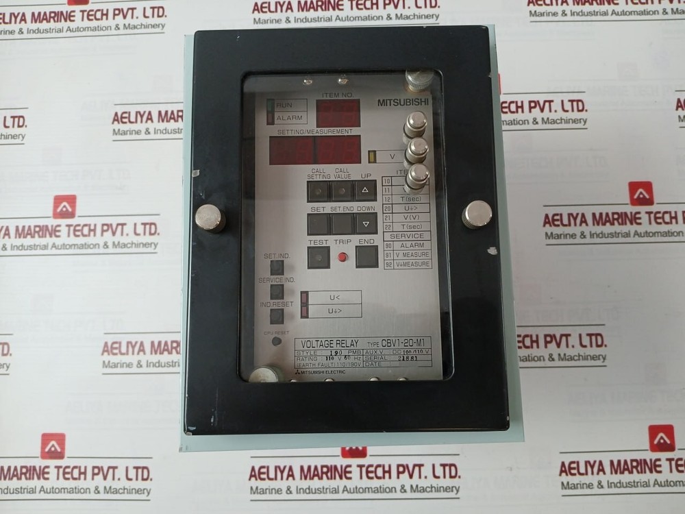 Mitsubishi Electric CBV1-20-M1 Voltage Relay DC100/110V 60HZ