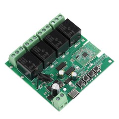 4 Channel Relay Switch Module 433MHZ RF APP Wireless Remote Control For eWeLink