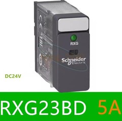 10pcs Small intermediate relay RXG23BD DC 24VDC New