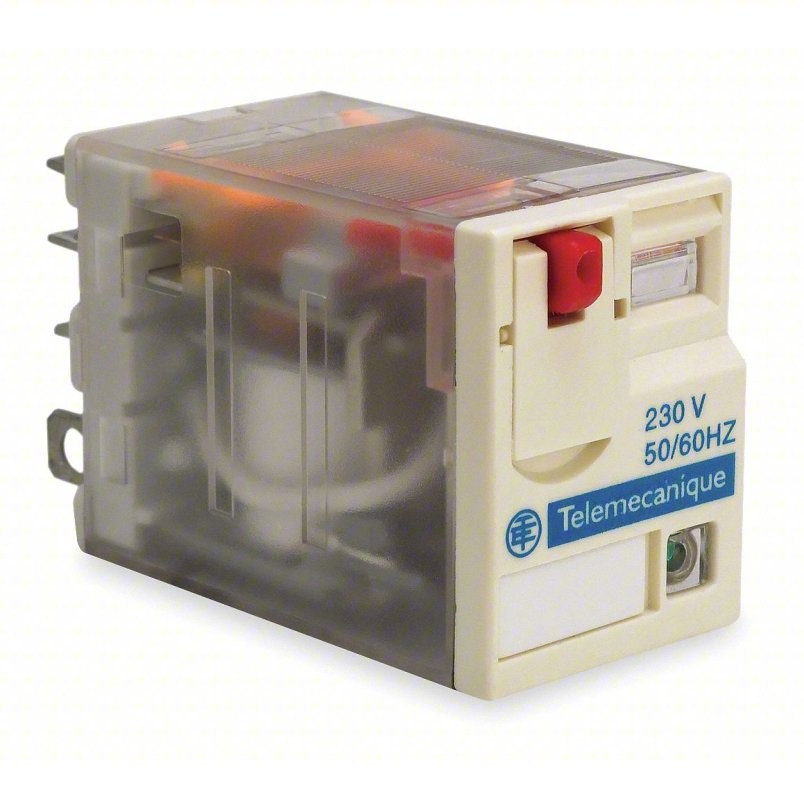 Schneider Electric General Purpose Electromagnetic Relay 11-Pin RPM31E7 3PDT 15A