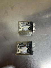 Lot Of 2 New Genuine Omron MY4N General Purpose Relay Compact Cube 110 V