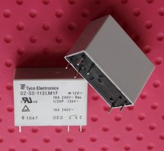 4pcs Miniature Power Relay Replacement For TE OZ-SS-112LM1F 16A 12VDC 6-Pins