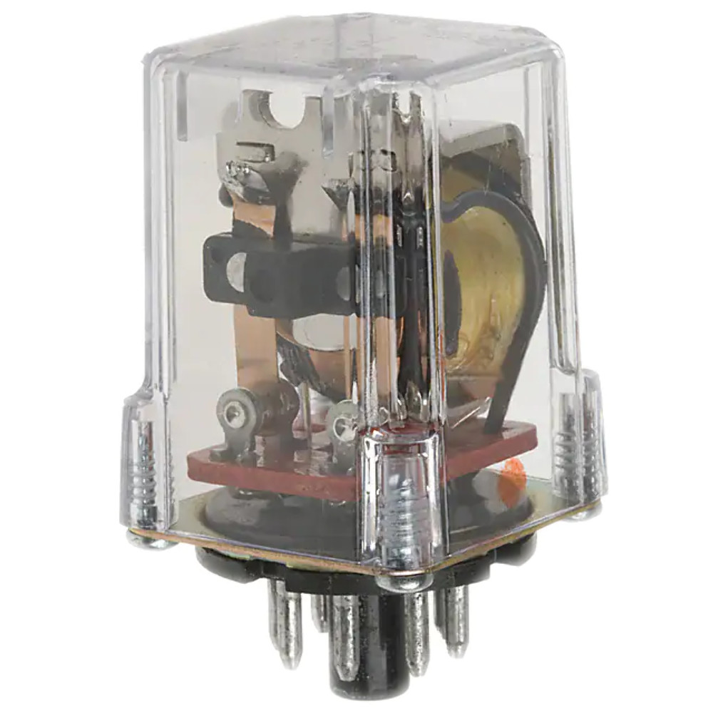 KRP-11AG-120 Electromechanical Relay DPDT 10A 120VAC 2.25KOhm Socket