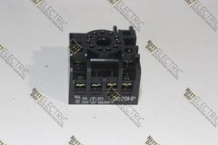 Omron, PF 113A-E, 0829HP, Relay Connecting Socket Base Octal Din Rail