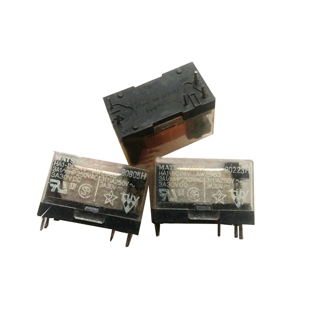 1PCS HA1-DC24V 24VDC 5PIN 3A HA1E-DC24V