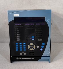 GE SR750 Feeder Management Relay 750-P1-G1-S1-HI-A20-R-E-H w/ Case