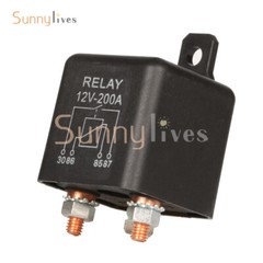 12V/24V 100A/200A 4Pin Automotive Relay Normally Open Switch Relay For Auto Boat