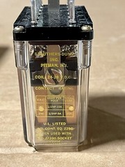 (2) Struthers Dunn Relays 219BBXP w/24-28VDC & 120VAC Coils, New & Ships FREE