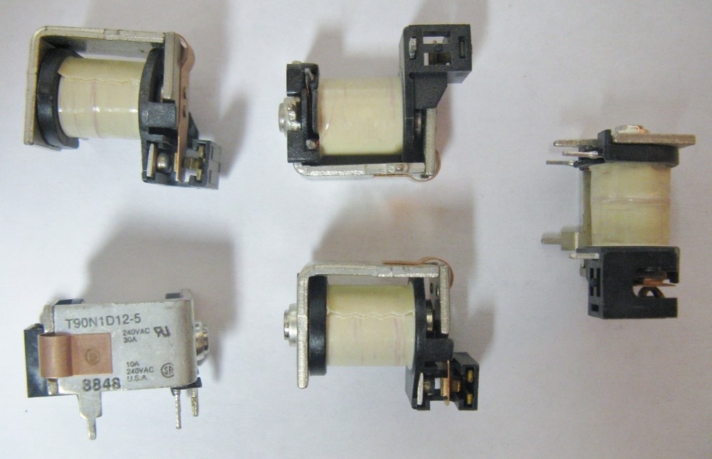 Qty 20 P & B Tyco Electronics T90N1D12-5 Relays PCB Power Relay 5 V DC 30 A New