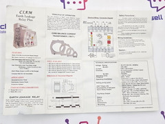 CIAM Earth Leakage Relay 90–270V AC/DC 50/60Hz