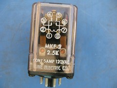 ***3 PCS*** LINE ELECTRIC CO. RELAY MFK-2, NEW OLD STOCK, 5AMP, 120VAC