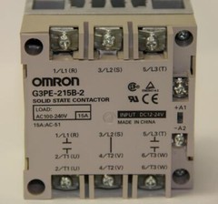 Omron G3PE-215B-2 Solid State Contactor, DC12-24V, AC100-240V (8262)W