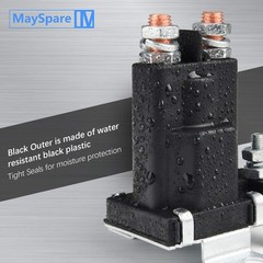 12V 80A Continuous Duty Battery Isolator Relay for Dual Battery Systems