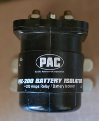 PAC Battery Isolator Relay 200amp High Current Relay