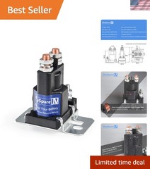 12V 80A Continuous Duty Battery Isolator Relay For Double Battery System