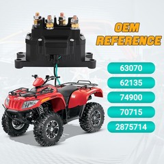 Winch Solenoid Relay Contactor 12V 250A Winch Relay Thumb Truck for ATV UTV B…