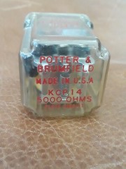 Potter & Brumfield KCP-14-5000 Relay 5000 OHMS Made in U.S.A.