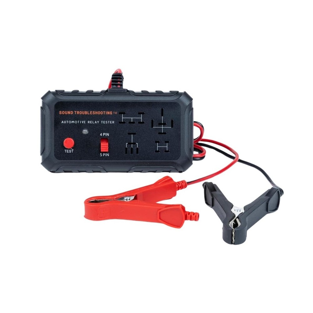 Automotive Relay Tester 4/5 Pin 12V w/ Battery Clips – Diagnostic Tool