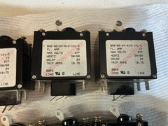 28 pc lot Carling switch circuit breakers. BA2-B2-24-615-1A1-C; BA1
