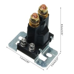 Car Power Switch Starter Solenoid Auto Start Contactor 4 Terminals 12V AMP 500A
