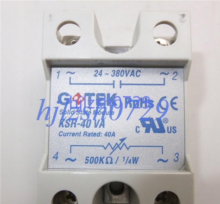1pc New FOTEK AC Solid State Relay KSR-40VA