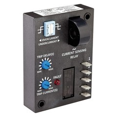 DAYTON 6C057 AdjCurrentSensorRelay, 10A, 240VAC, 4Pin 6C057