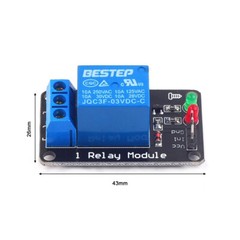 3V 3.3V 1-Channel Relay Module Low Level Trigger Relay Delay DC New
