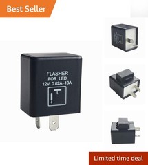 Plug-in 12V LED Flasher Relay – Prevent Hyper Flashing Turn Signals Effectively