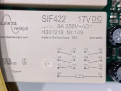 Pilz PNOZ X1 Emergency Stop Safety Relay, 24VAC/DC, 774300, with Elesta SIF422