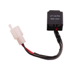 2-Pin Electronic LED Flasher Relay for Motorcycle Turn Signals