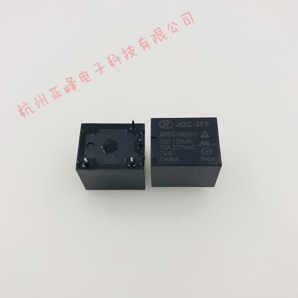 10PCS JQC-3FF-24VDC-1HS 10A RELAYS NEW HONGFA
