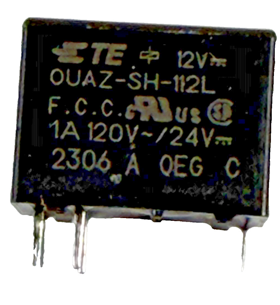 TE Connectivity OUAZ-SH-112L 12VDC 1A SPDT 5-Pin Miniature PCB Signal Relay New
