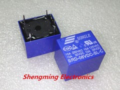 10PCS SRD-06VDC-SL-C 10A 250VAC PCB 5PINS 6V DC Coil Power Relay