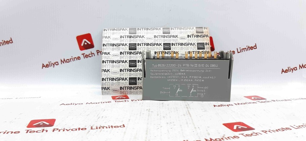 STAHL 8926/22200-24 Relay 250V