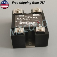3-32VDC 480VAC 90A For Crydom HD4890 Solid State Relay SSR Modul Panel Mount