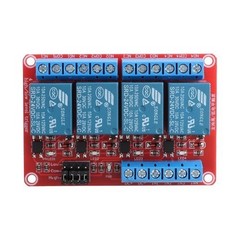 24V Relay Module Optocoupler Isolation 4 Channel High Low Color: 4 Channel 24V